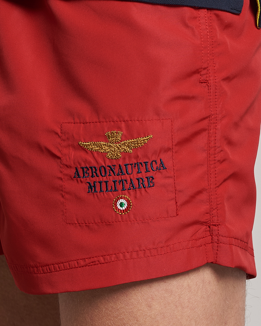 Herre | Badebukser | Aeronautica Militare | Costume Swim Shorts Red