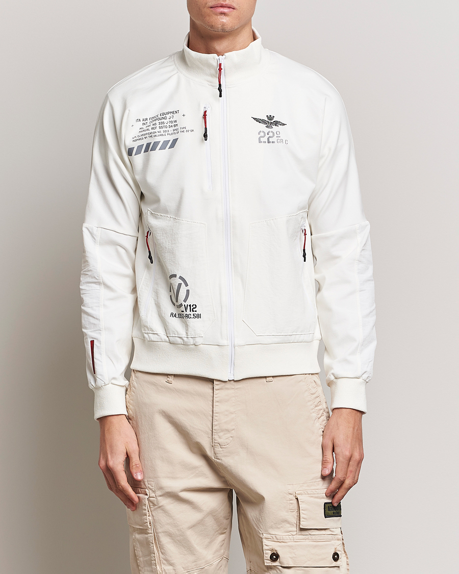 Herre | Full-zip | Aeronautica Militare | Felpa Zip Sweater Ice