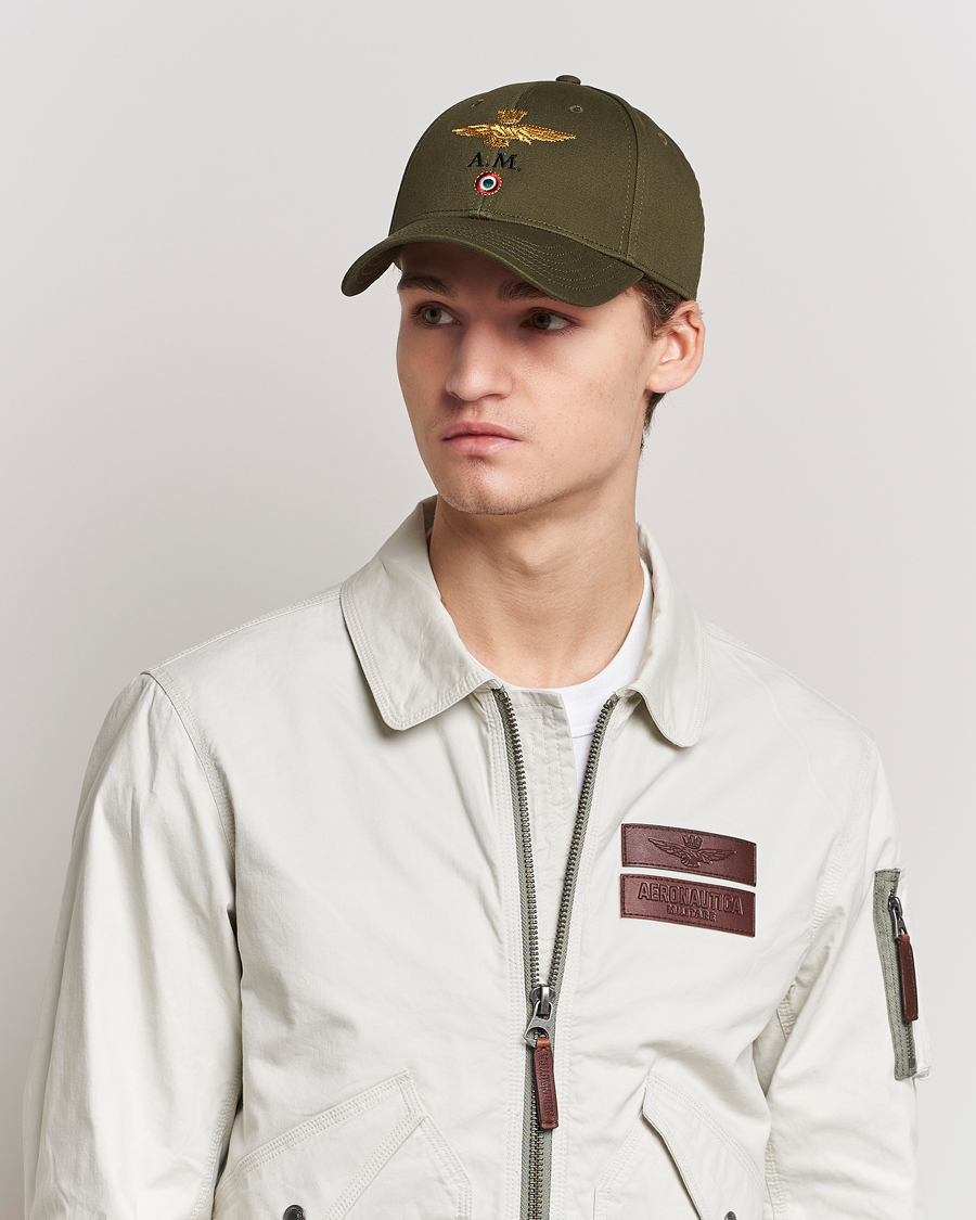 Herre |  | Aeronautica Militare | Cotton Baseball Cap Green