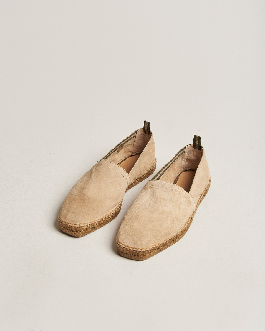 Herre | Castañer | Castañer | Pablo Casual Suede Espadrilles Cream