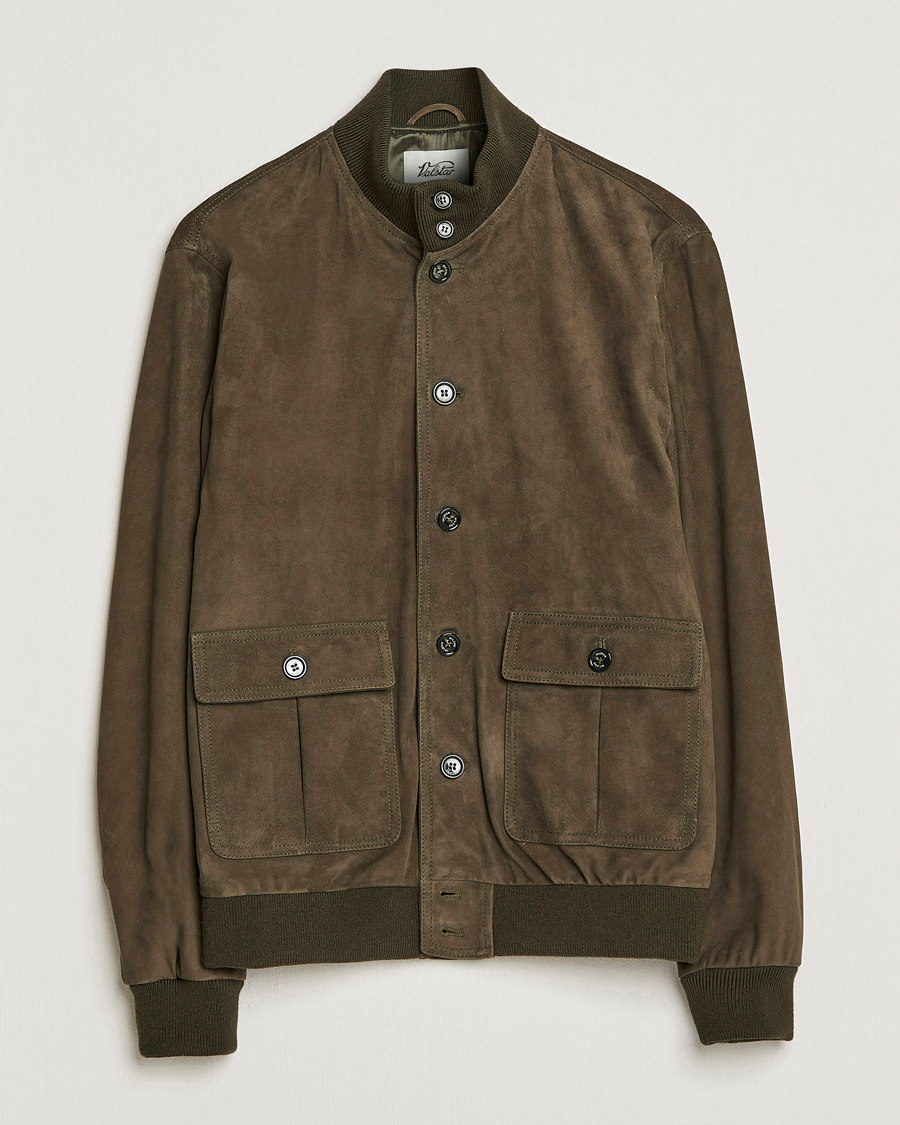 Herre | Jakker | Valstar | Valstarino Suede Jacket Muschio