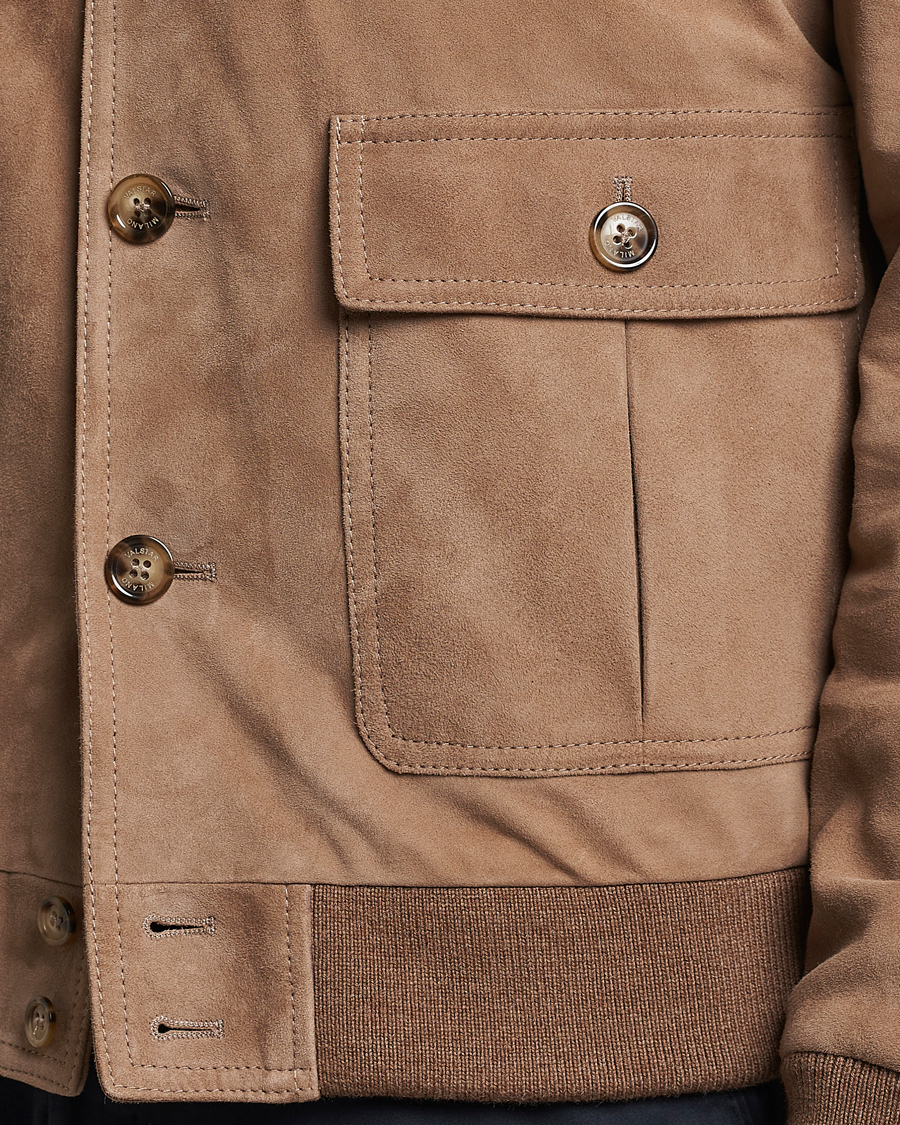 Herre | Jakker | Valstar | Valstarino Suede Jacket Light Beige