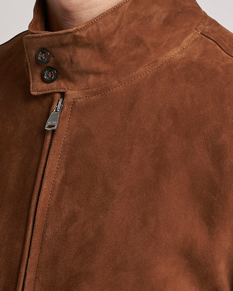 Herre | Jakker | Valstar | Suede Zip Blouson Sandal