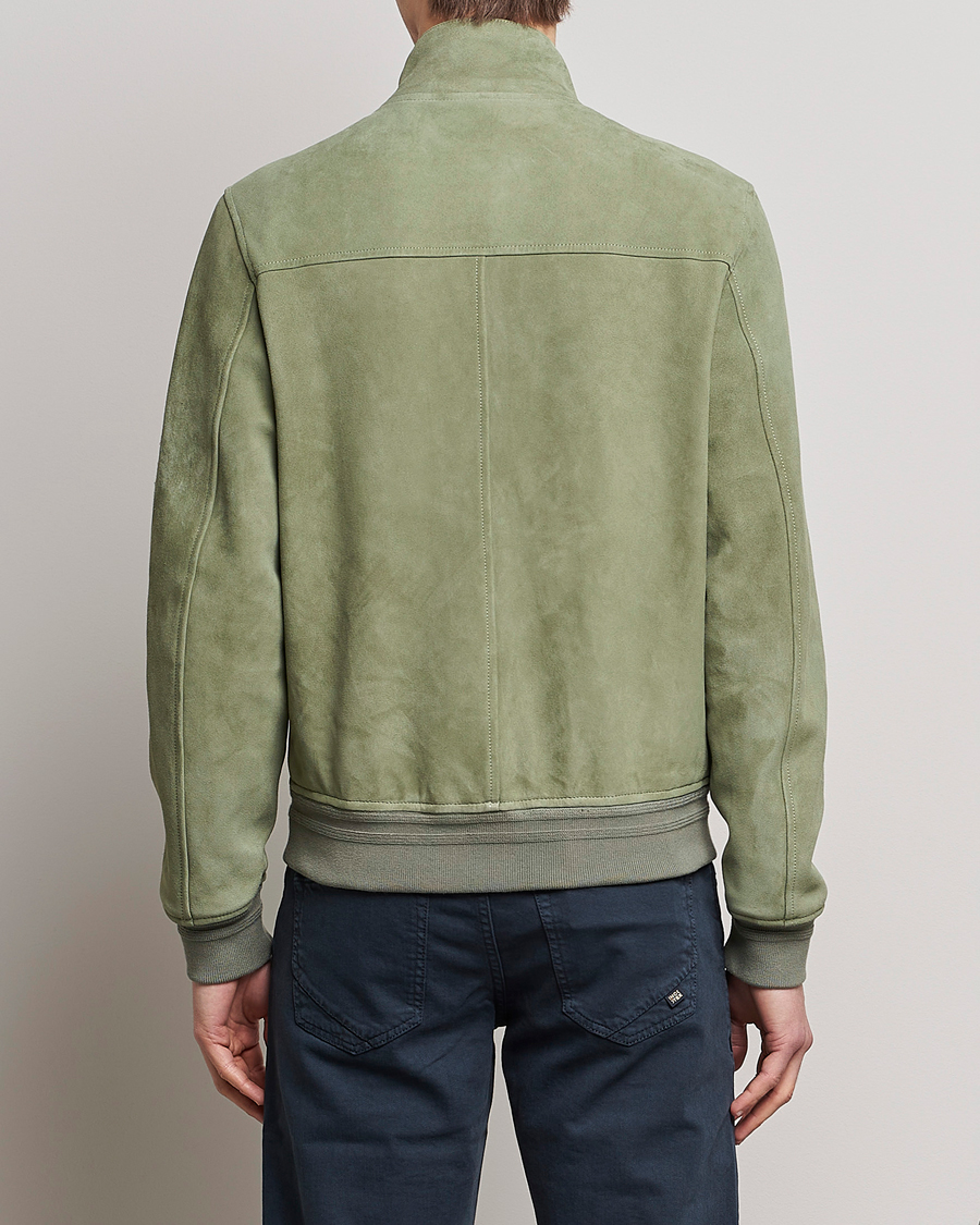 Herre | Jakker | Valstar | Suede Zip Blouson Cardo