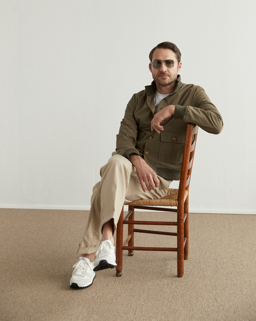 Herre | Jakker | Valstar | Valstarino Water Repellent Cotton Jacket Olive