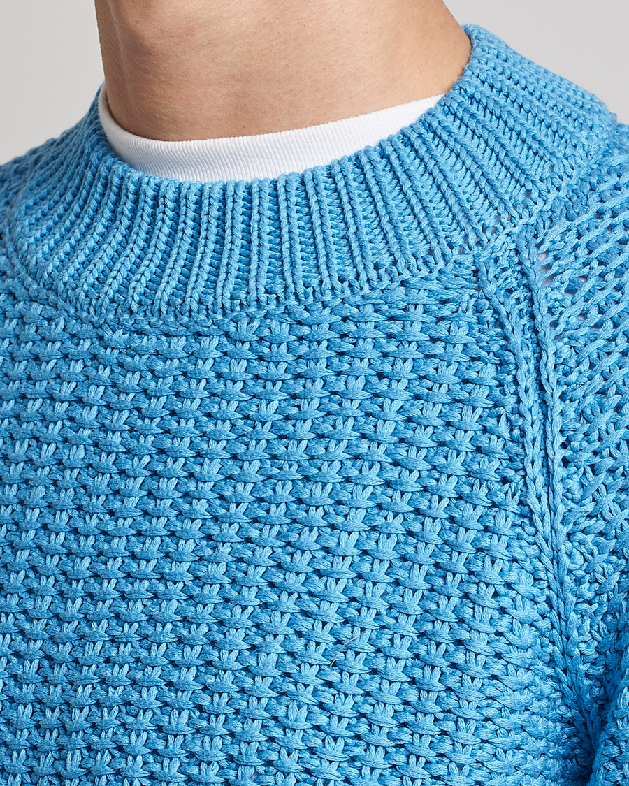 Herre | Trøjer | Sunflower | Tape Heavy Sweater Blue