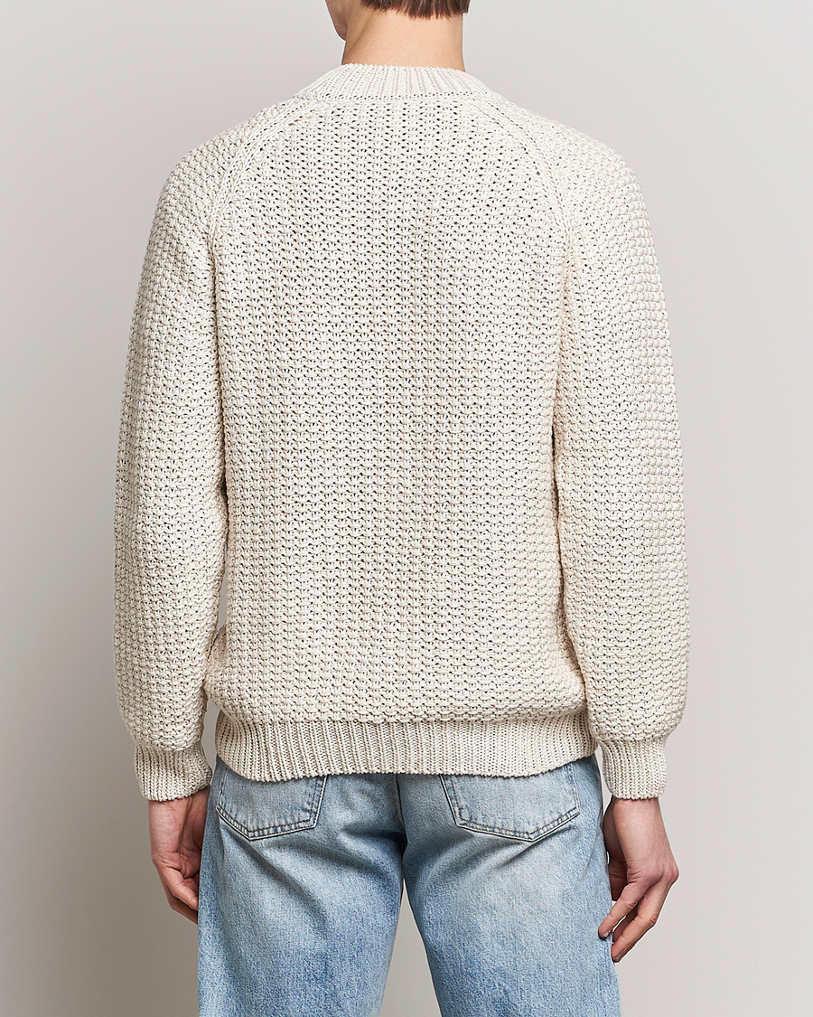 Herre | Trøjer | Sunflower | Tape Heavy Sweater Off White