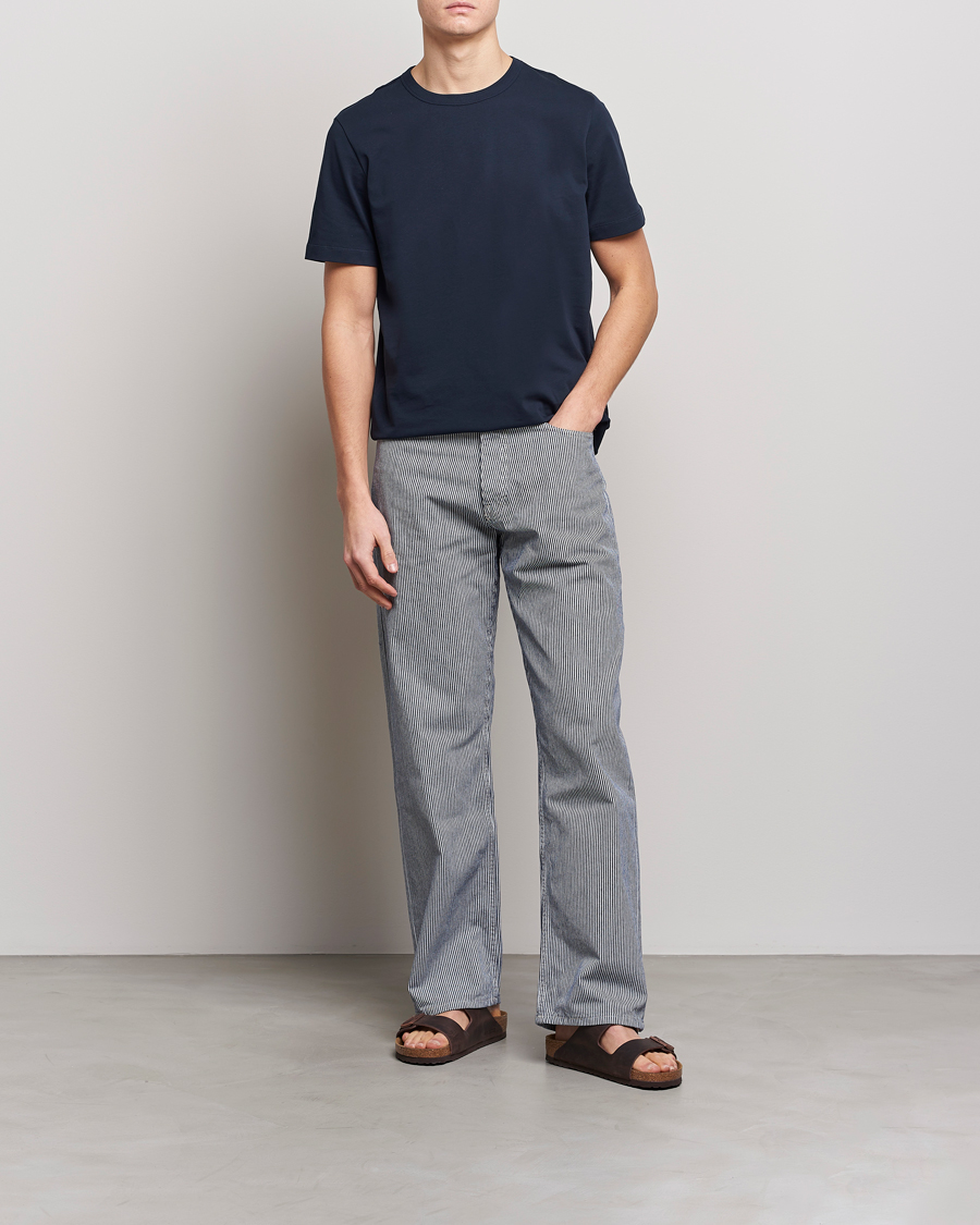 Herre | Bukser | Sunflower | Loose 5-Pocket Pants Hickory Stripe