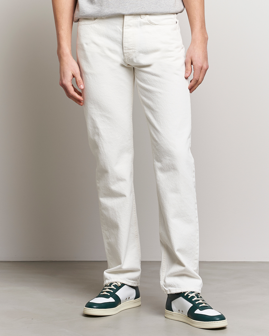 Herre | New Nordics | Sunflower | Standard Jeans Vintage White