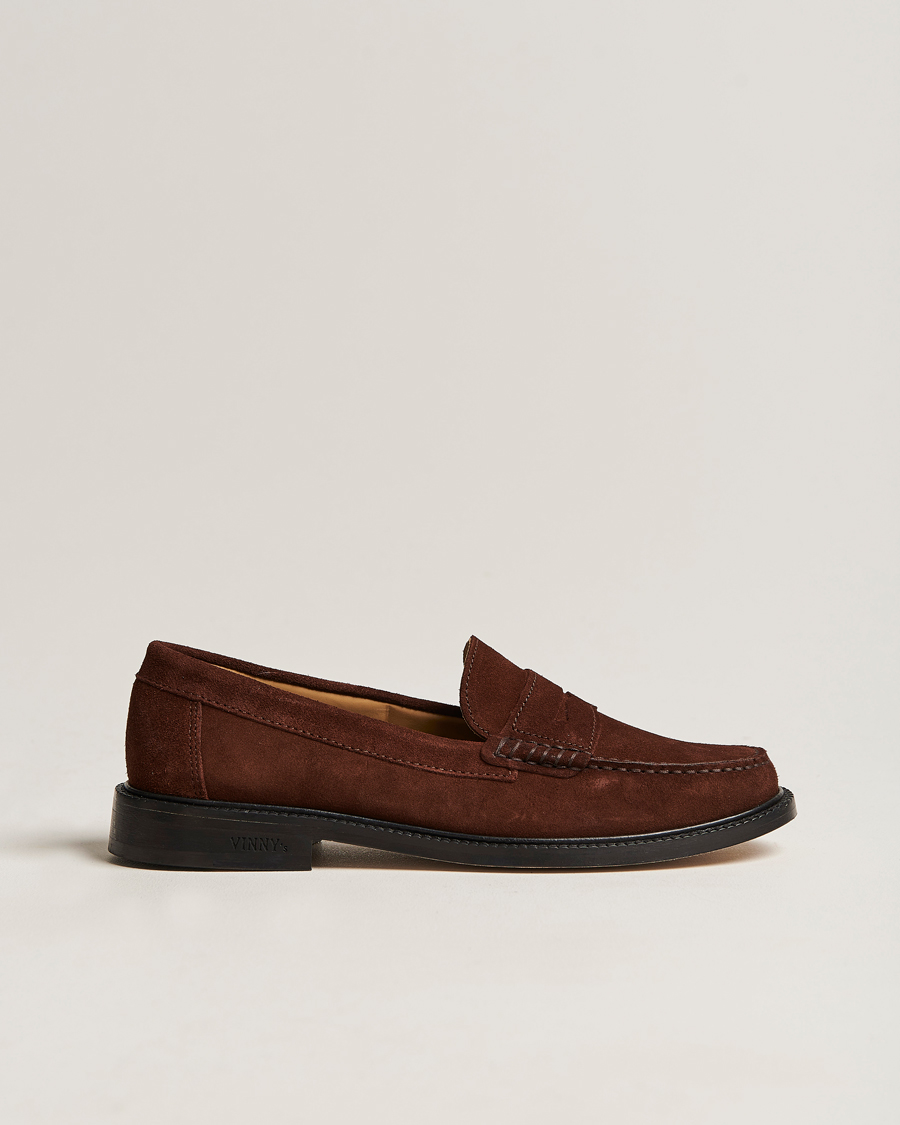 Herre | VINNY's Yardee Moccasin Loafer Brown Suede | VINNY's | Yardee Moccasin Loafer Brown Suede