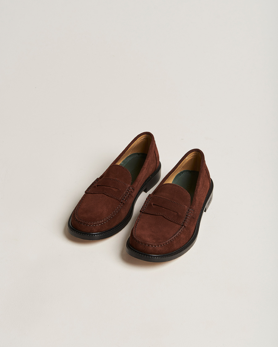Herre | Loafers | VINNY's | Yardee Moccasin Loafer Brown Suede