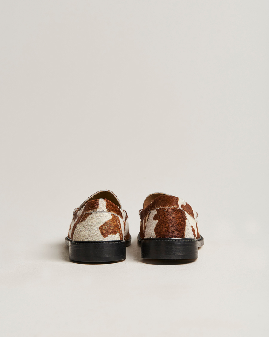 Herre | VINNY's Yardee Moccasin Loafer Spotted Pony Hair | VINNY's | Yardee Moccasin Loafer Spotted Pony Hair