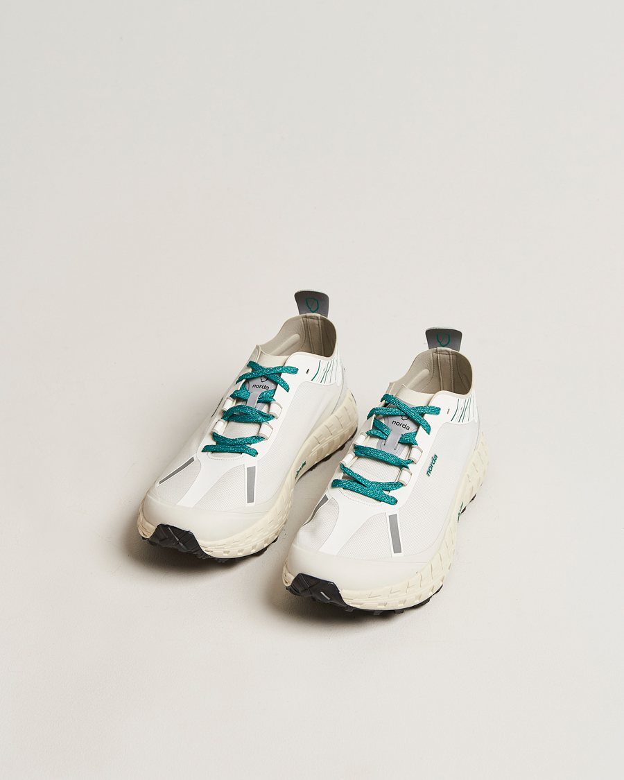 Herre | Løbesko | Norda | 001 Running Sneakers White/Forest