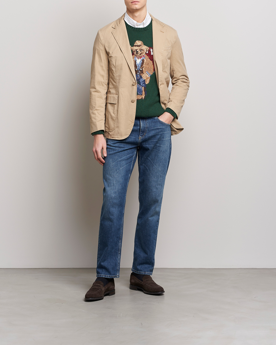 Herre | Blazere & jakker | Polo Ralph Lauren | Cotton Stretch Sportcoat Monument Tan