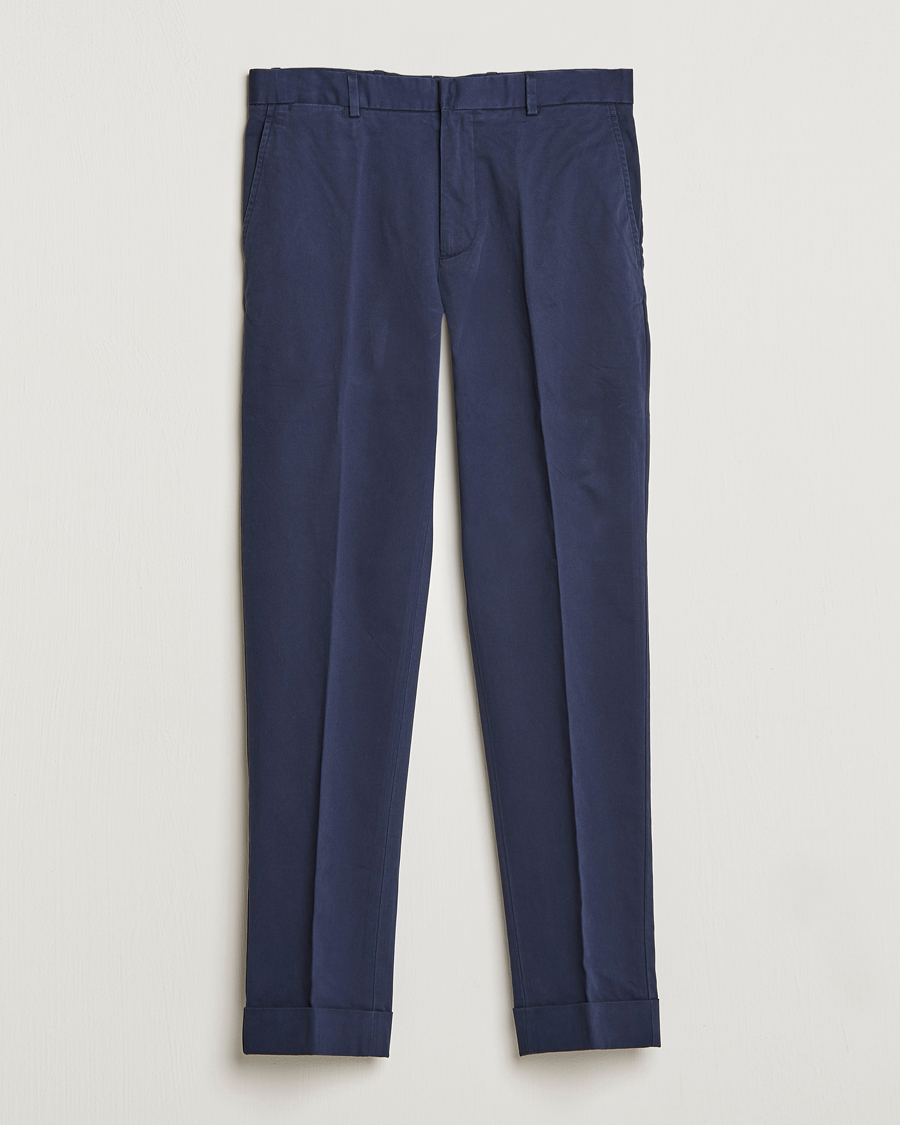 Herre | Bukser | Polo Ralph Lauren | Cotton Stretch Trousers Nautical Ink