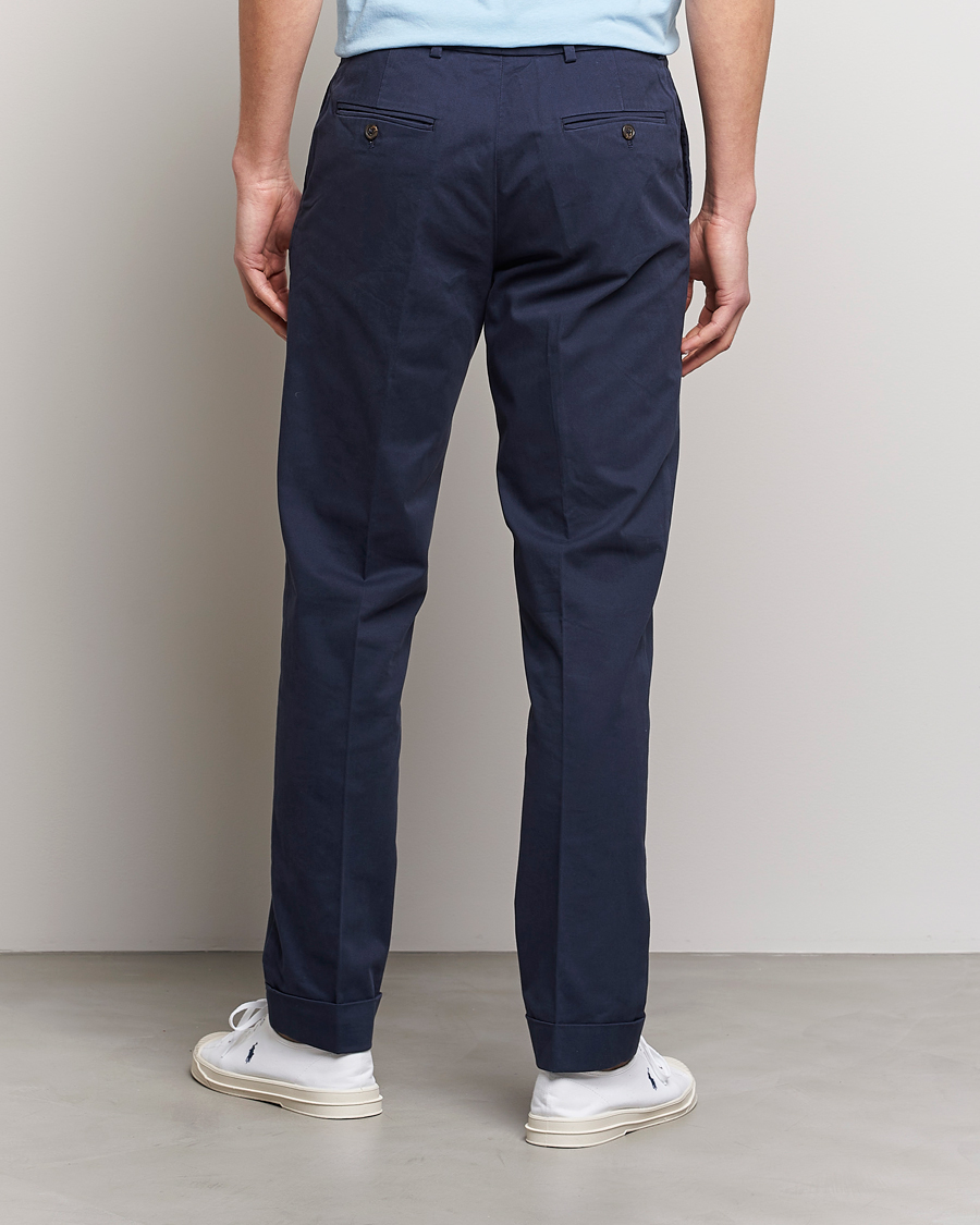 Herre | Bukser | Polo Ralph Lauren | Cotton Stretch Trousers Nautical Ink