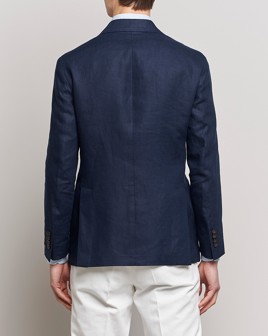 Herre | Blazere & jakker | Polo Ralph Lauren | Linen Double Breasted Sportcoat Dark Navy