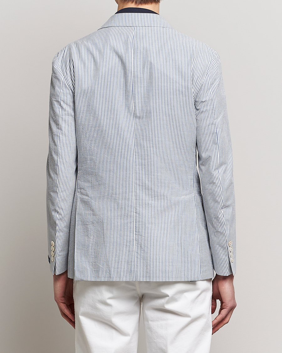 Herre | Blazere & jakker | Polo Ralph Lauren | Cotton Seersucker Sportcoat Cream/Antique Blue