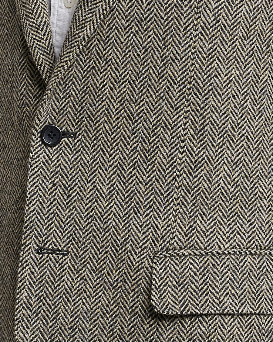 Herre | Blazere & jakker | Polo Ralph Lauren | Herringbone Sportcoat Black/Cream