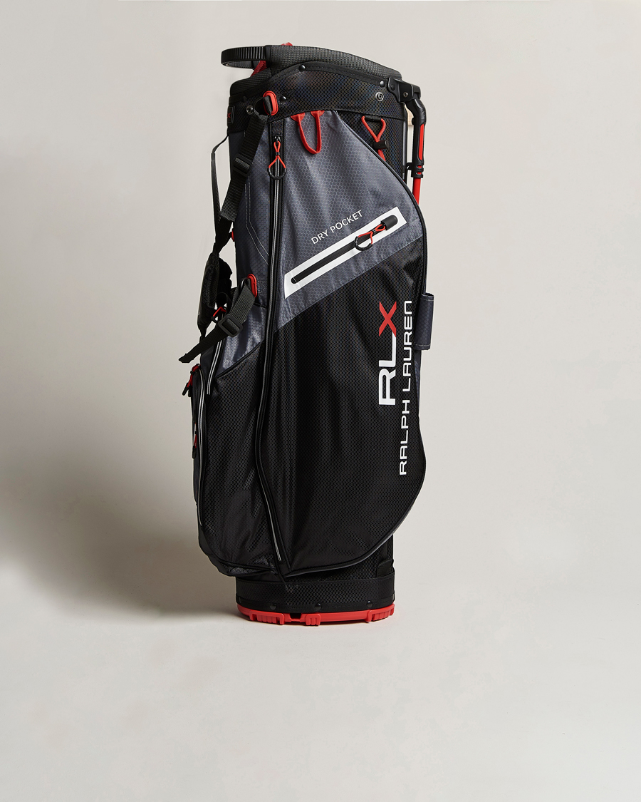 Herre | RLX Ralph Lauren Stand Golf Bag Grey/Black | RLX Ralph Lauren | Stand Golf Bag Grey/Black
