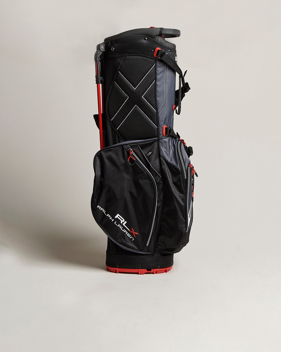 Herre | RLX Ralph Lauren Stand Golf Bag Grey/Black | RLX Ralph Lauren | Stand Golf Bag Grey/Black