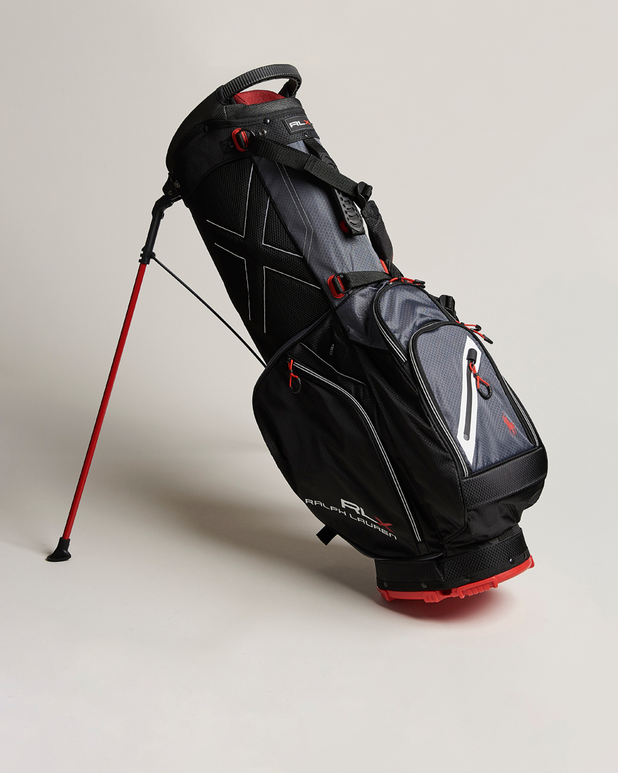 Herre | RLX Ralph Lauren Stand Golf Bag Grey/Black | RLX Ralph Lauren | Stand Golf Bag Grey/Black