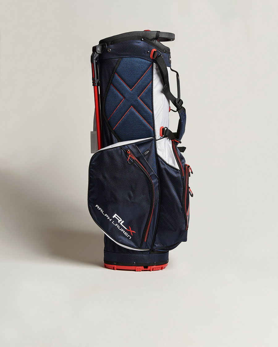 Herre | Tilbehør | RLX Ralph Lauren | Stand Golf Bag White/Navy