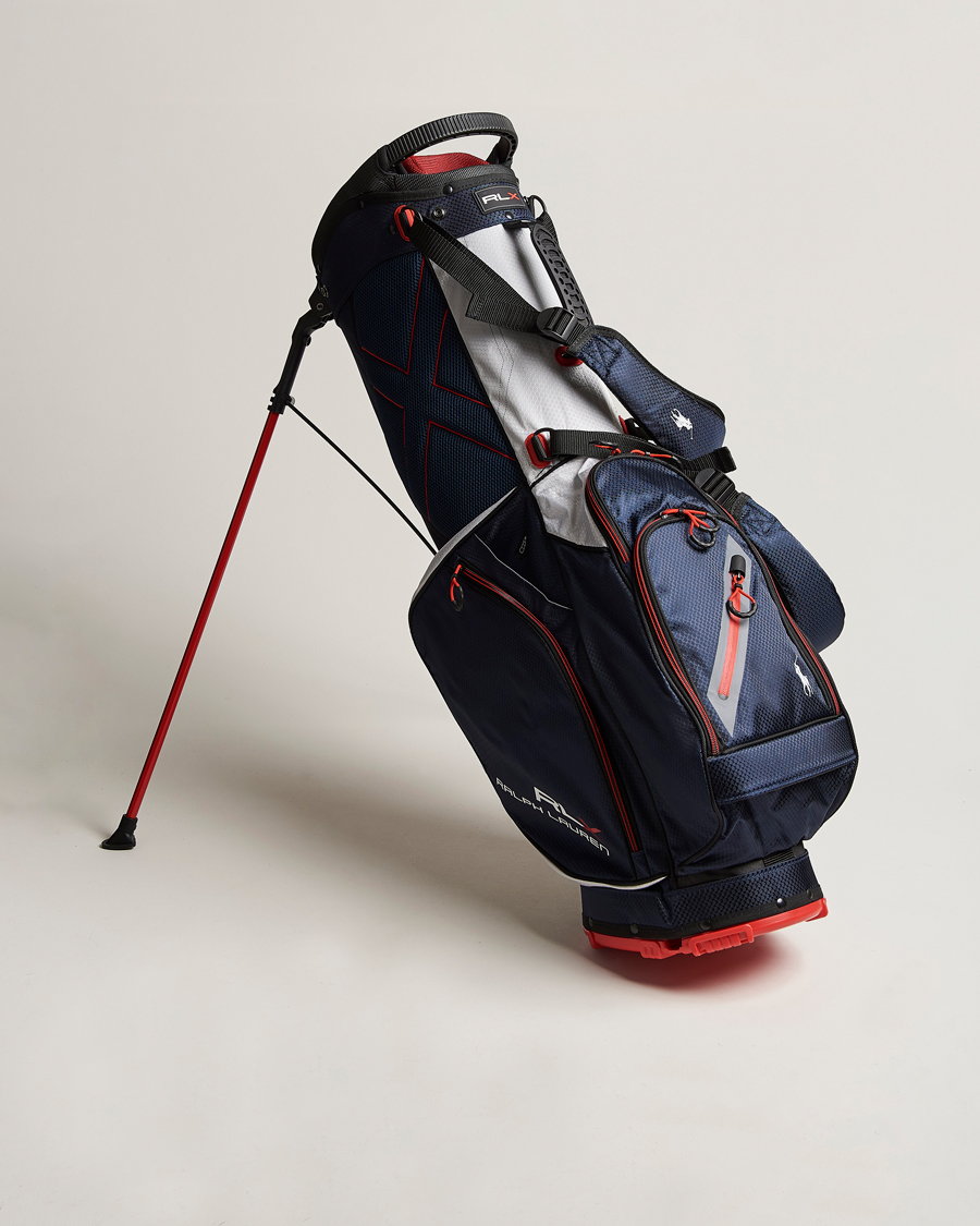 Herre | RLX Ralph Lauren Stand Golf Bag White/Navy | RLX Ralph Lauren | Stand Golf Bag White/Navy