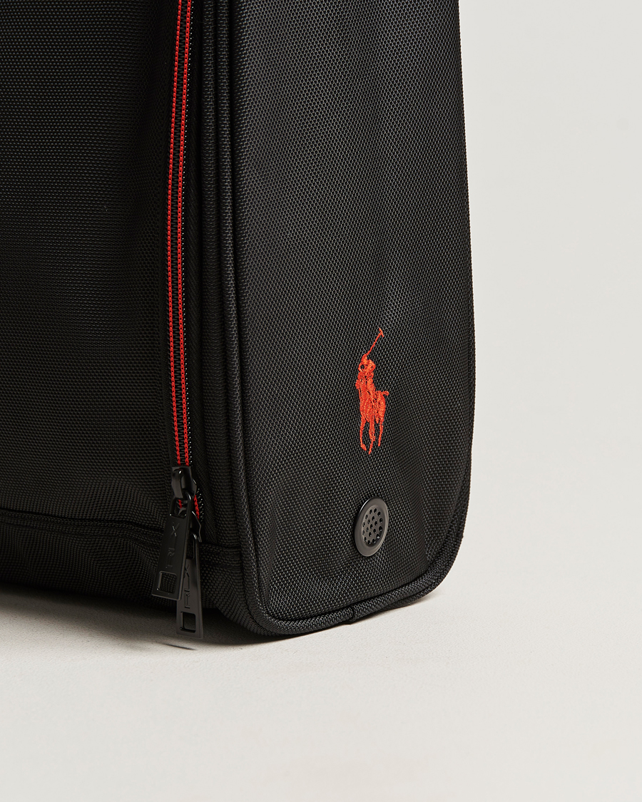 Herre | RLX Ralph Lauren Golf Shoe Bag Black | RLX Ralph Lauren | Golf Shoe Bag Black
