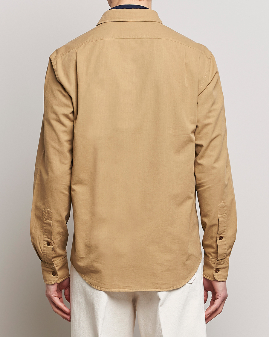 Herre | Skjorter | Ralph Lauren Purple Label | Cotton Explorer Shirt Khaki
