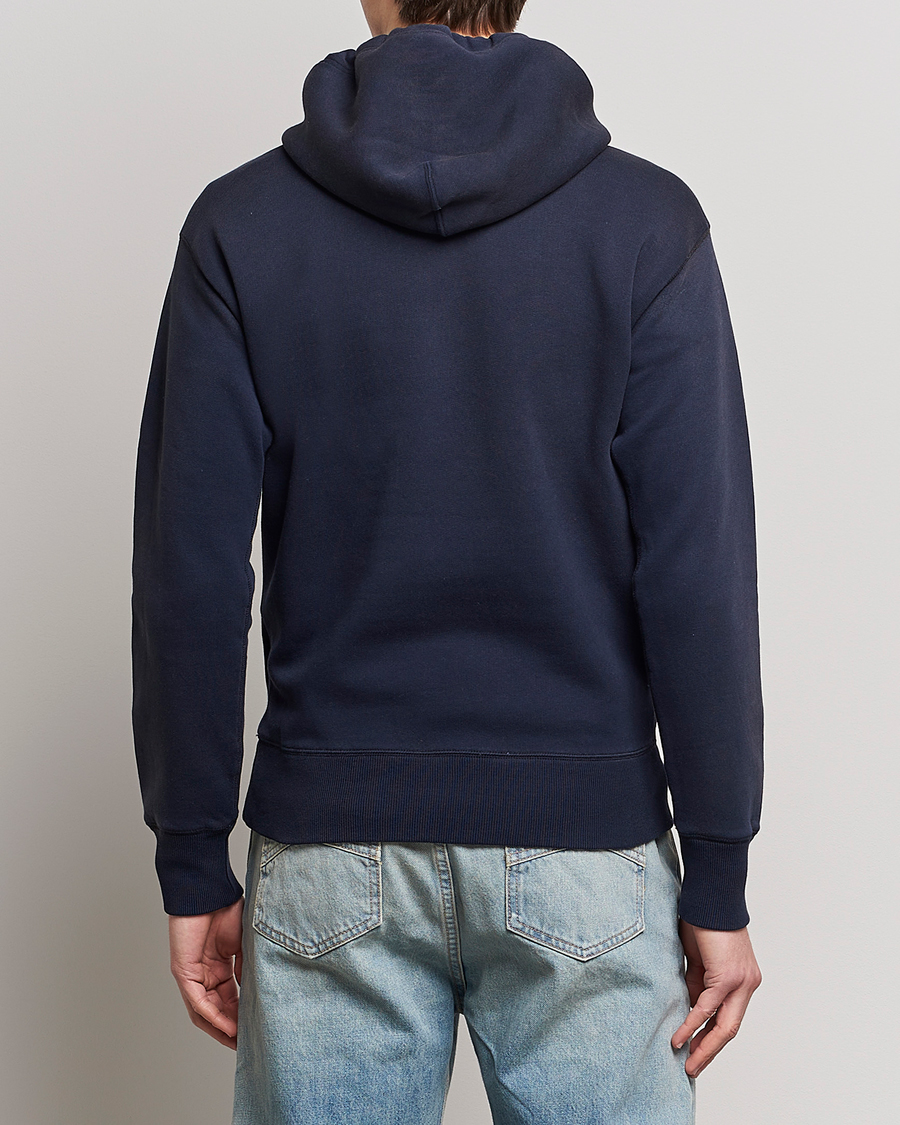 Herre | Trøjer | RRL | Hooded Pullover Faded Navy