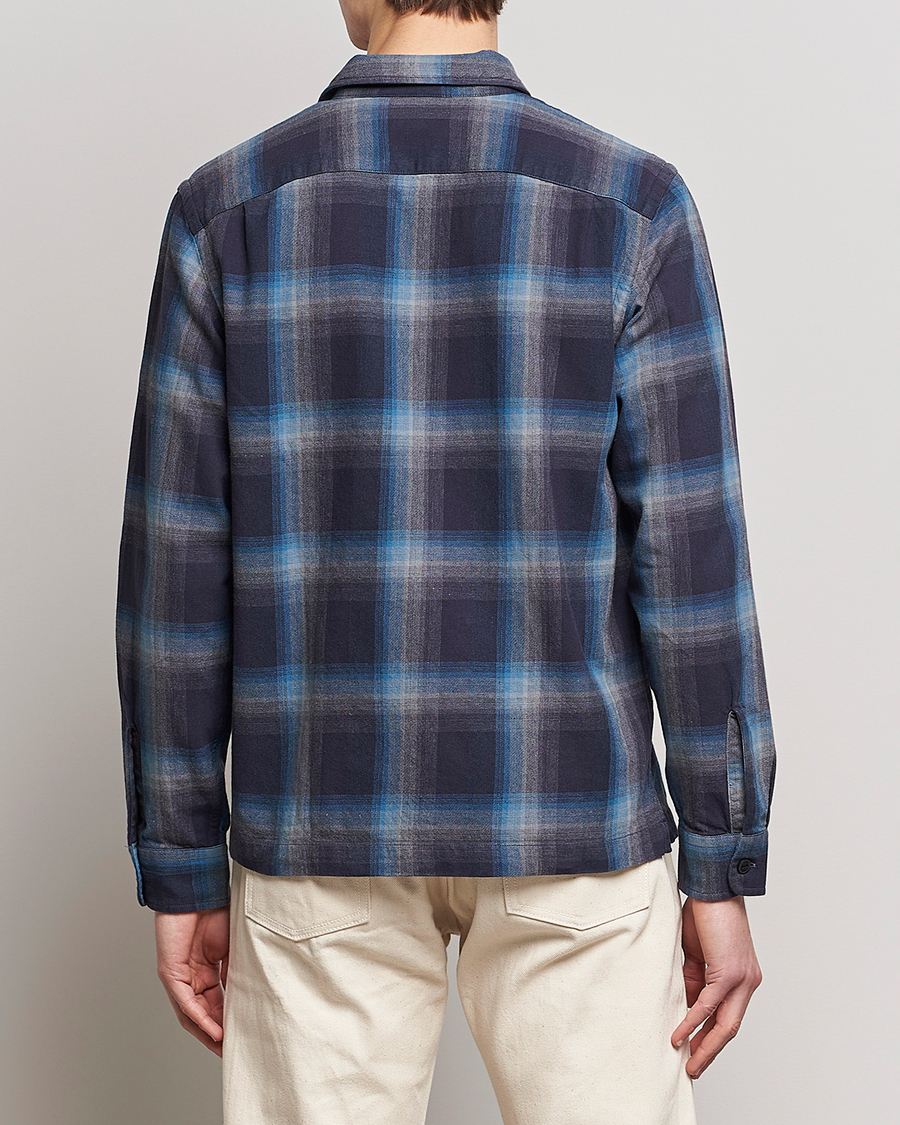 Herre | Skjorter | RRL | Towns Camp Overshirt Black/Blue