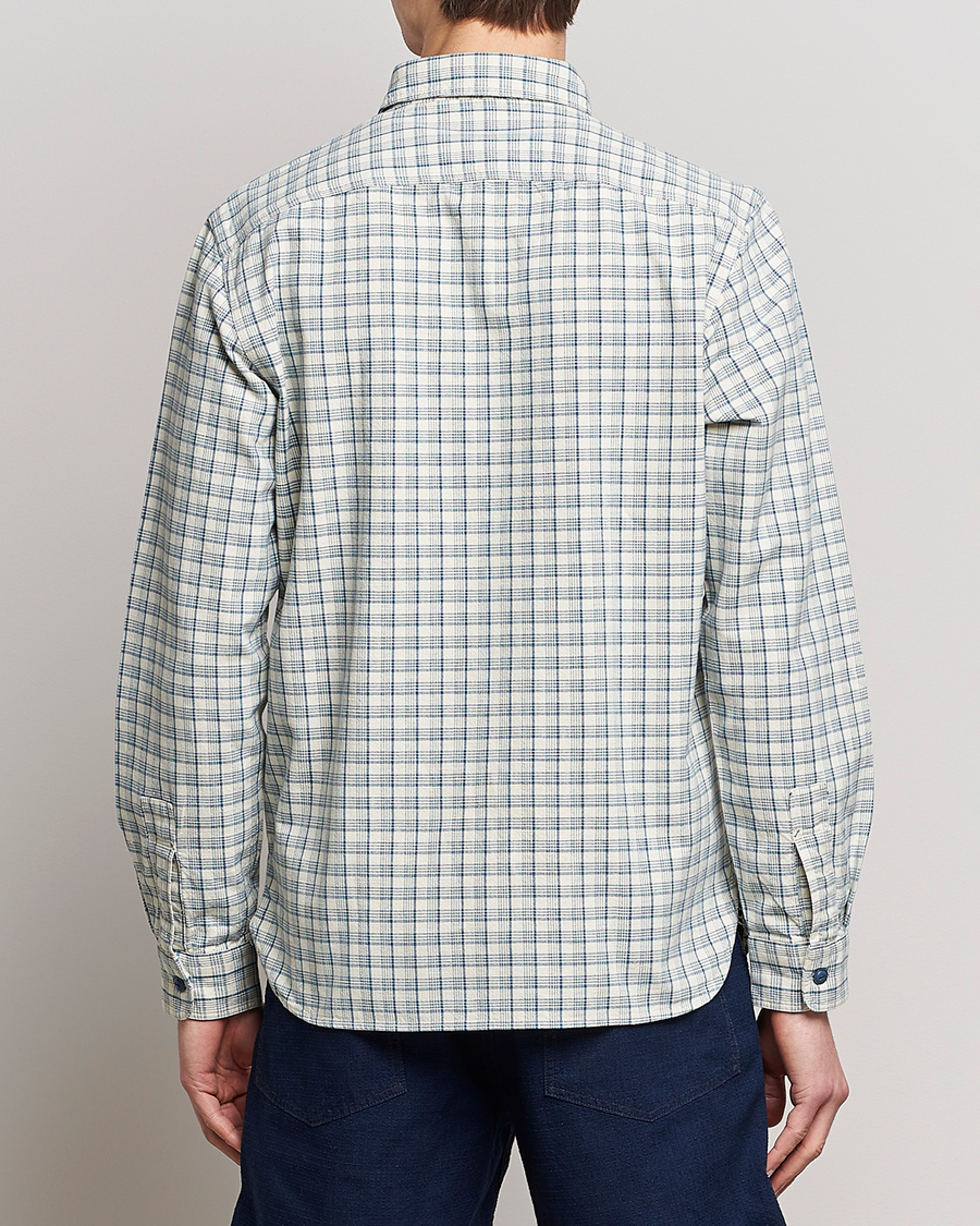 Herre | Skjorter | RRL | Alaska Overshirt Cream/Blue