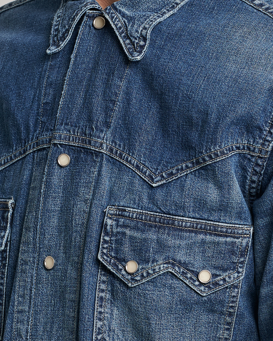Herre | Jakker | RRL | Sawtooth Unlined Denim Jacket Hawson Wash