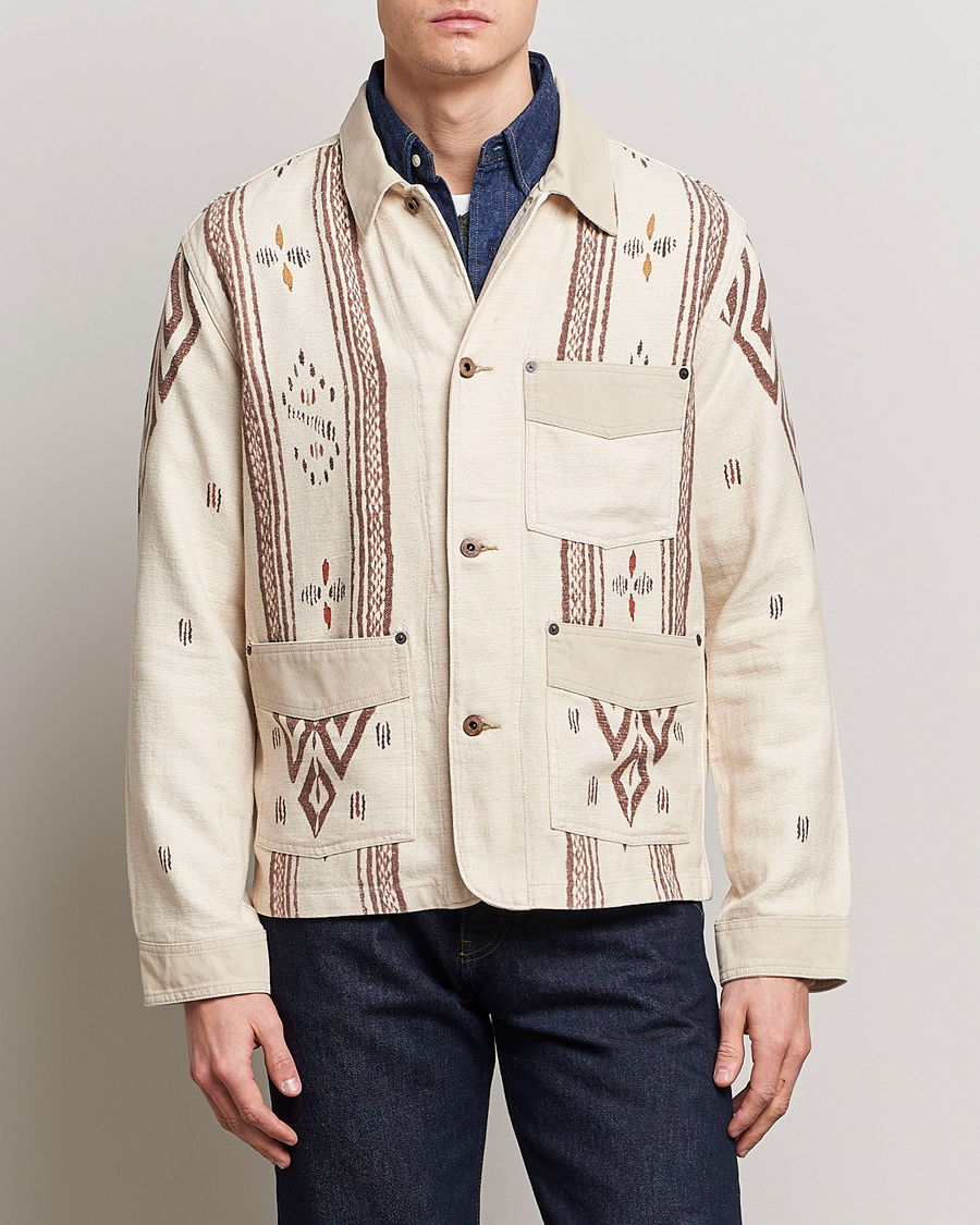 Herre | Jakker | RRL | Mansfield Unlined Shirt Jacket Stone