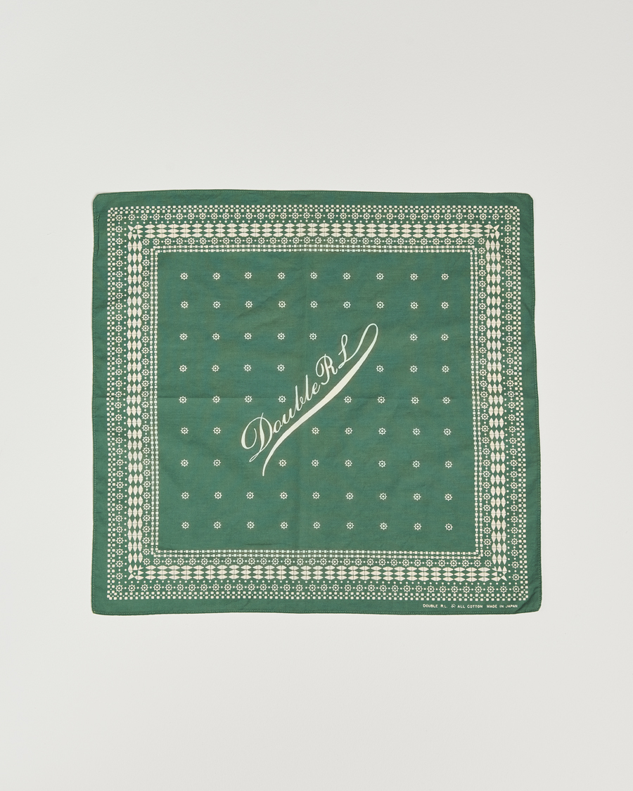 Herre | RRL Benson Bandana Faded Green | RRL | Benson Bandana Faded Green