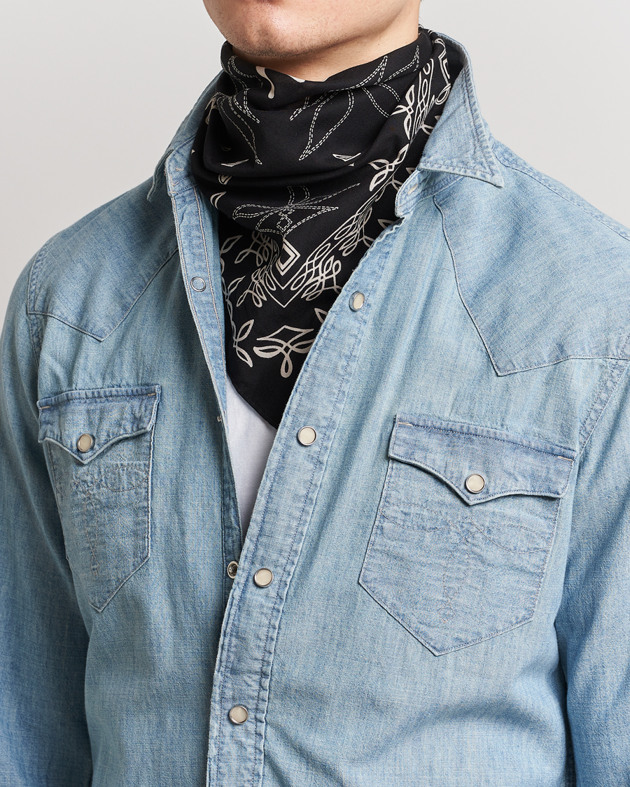 Herre | RRL Rios Bandana Black | RRL | Rios Bandana Black