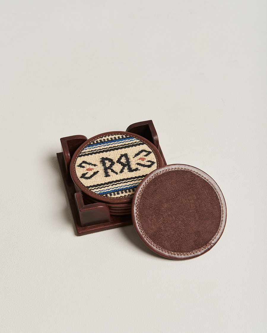Herre | RRL Coaster Set Cream/Navy | RRL | Coaster Set Cream/Navy
