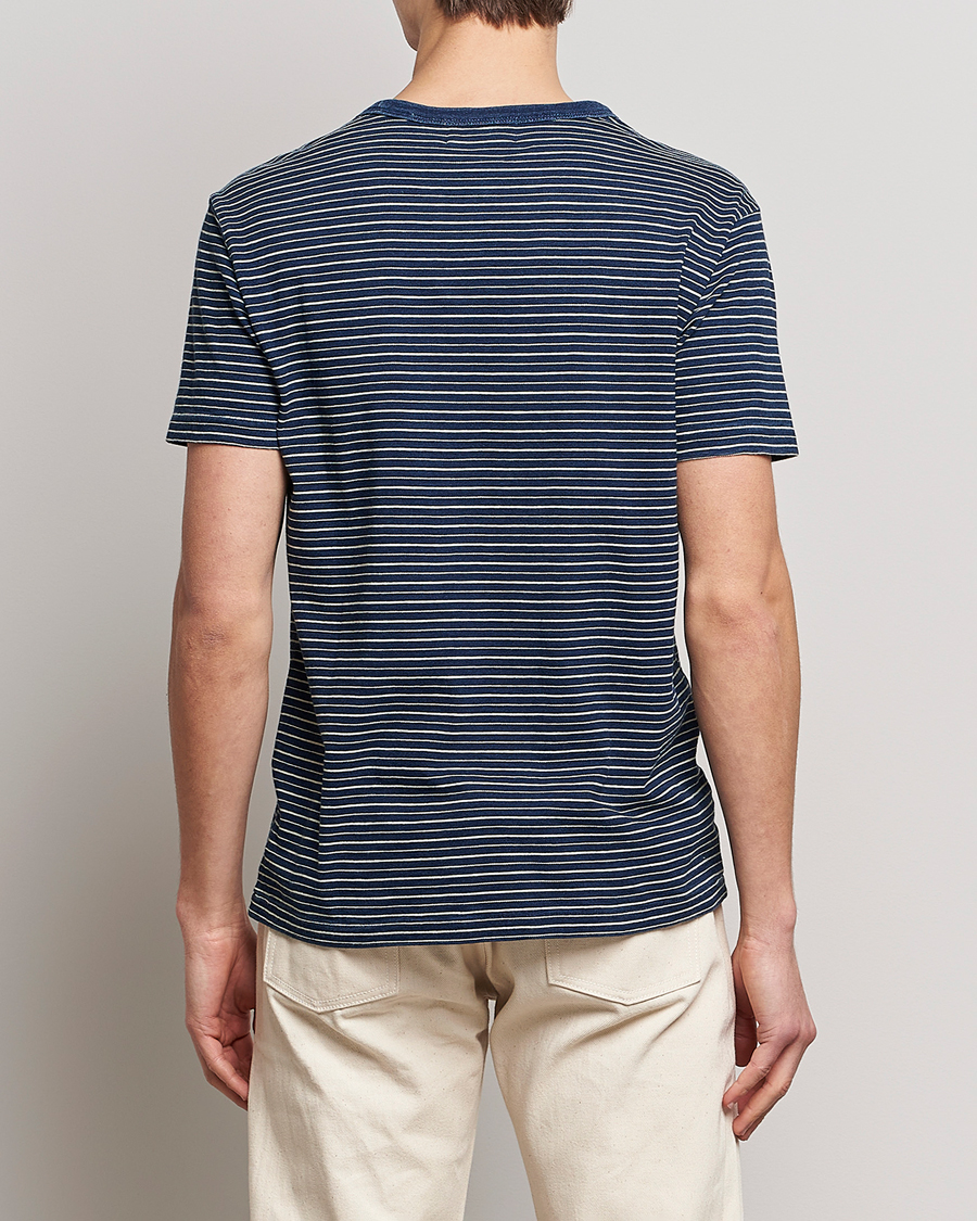 Herre | T-Shirts | RRL | Washed Tee Black Indigo