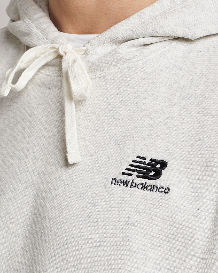 Herre | Trøjer | New Balance | Essentials Hoodie Sea Salt Heather