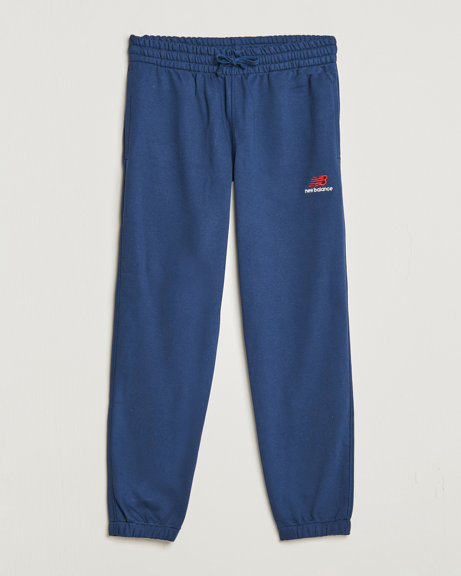 Herre | Bukser | New Balance | French Terry Sweatpants Natural Indigo