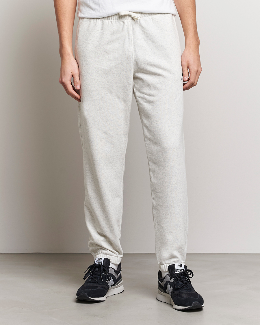 Herre | Bukser | New Balance | Essentials Sweatpants Sea Salt Heather