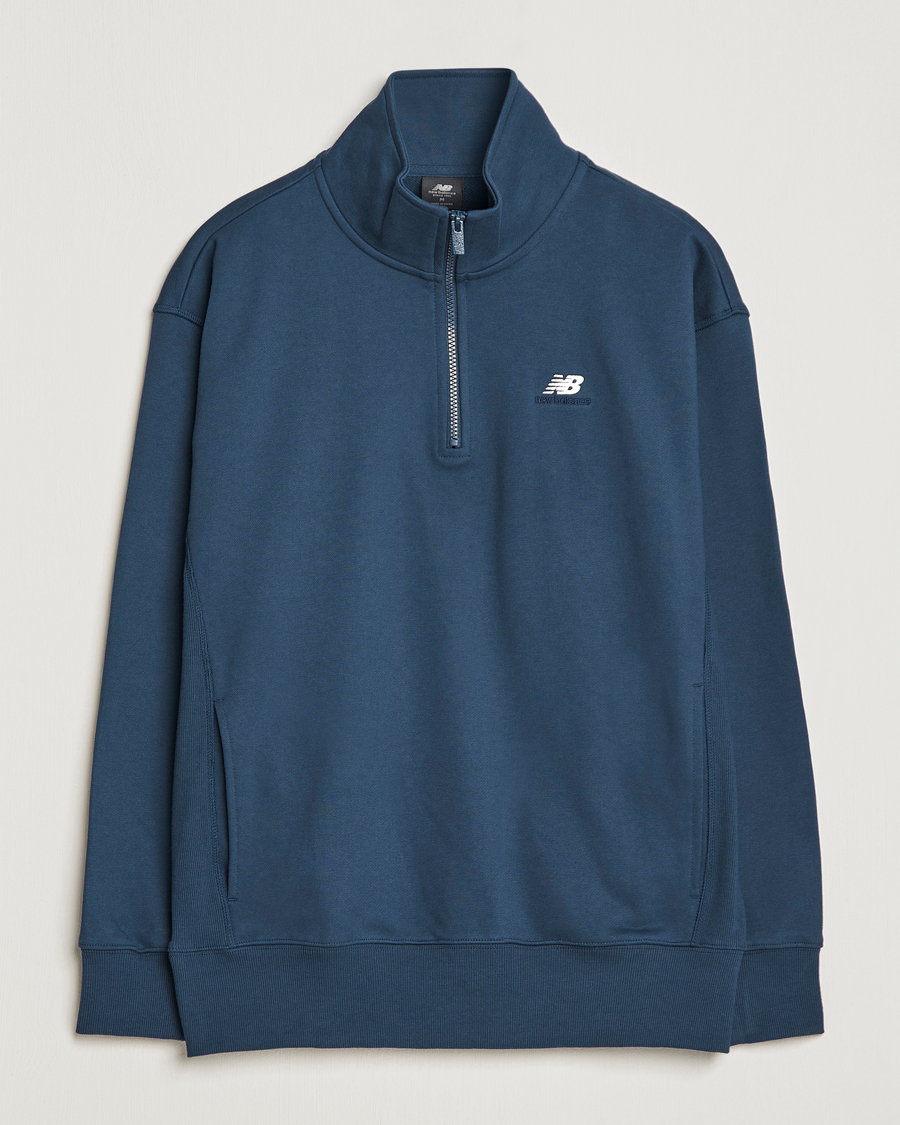 Herre | Trøjer | New Balance | Athletics 90s 1/4 Zip Sweater Navy