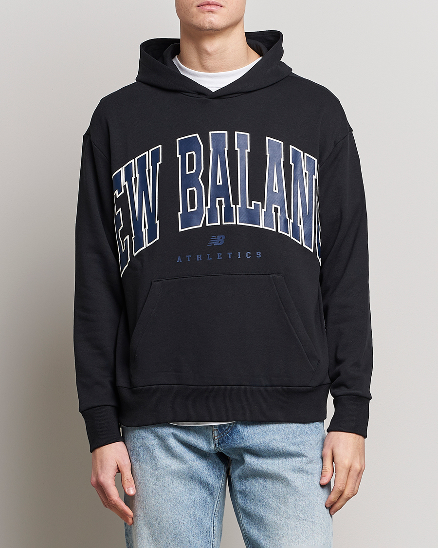 Herre | Trøjer | New Balance | Athletics Warped Hoodie Black