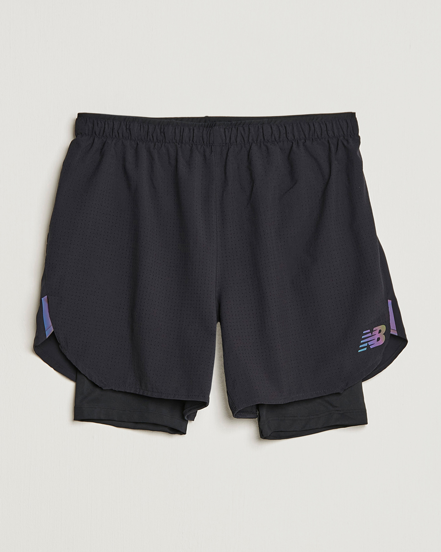 Herre | Shorts | New Balance Running | Q Speed 2 in 1 Shorts Black