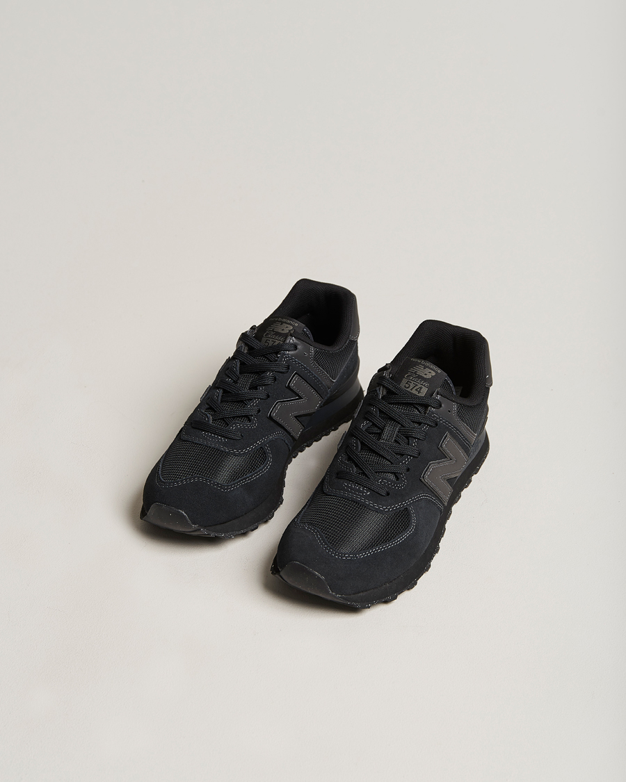 Herre | New Balance 574 Sneakers Full Black | New Balance | 574 Sneakers Full Black