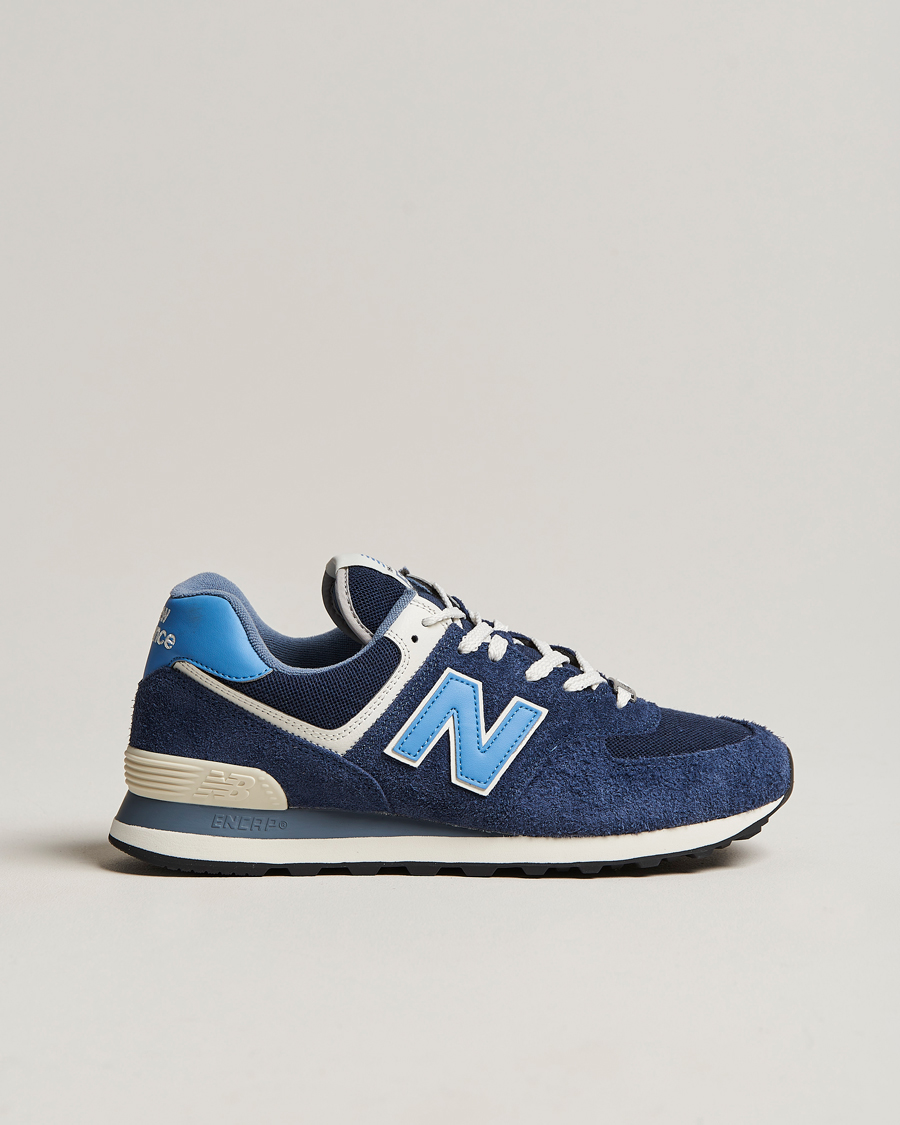 New Balance 574 Blue Navy CareOfCarl.dk