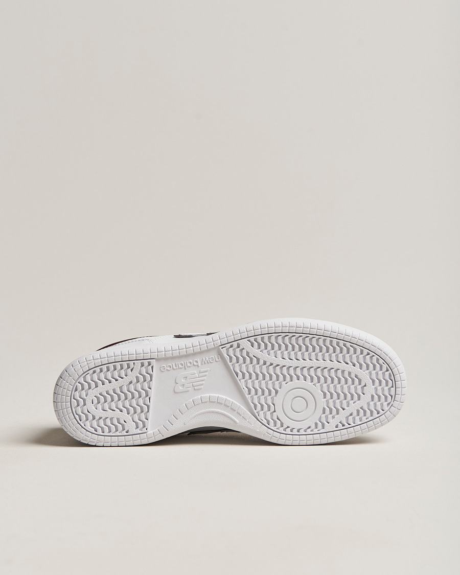 Herre | New Balance 480 Sneakers White/Burgundy | New Balance | 480 Sneakers White/Burgundy