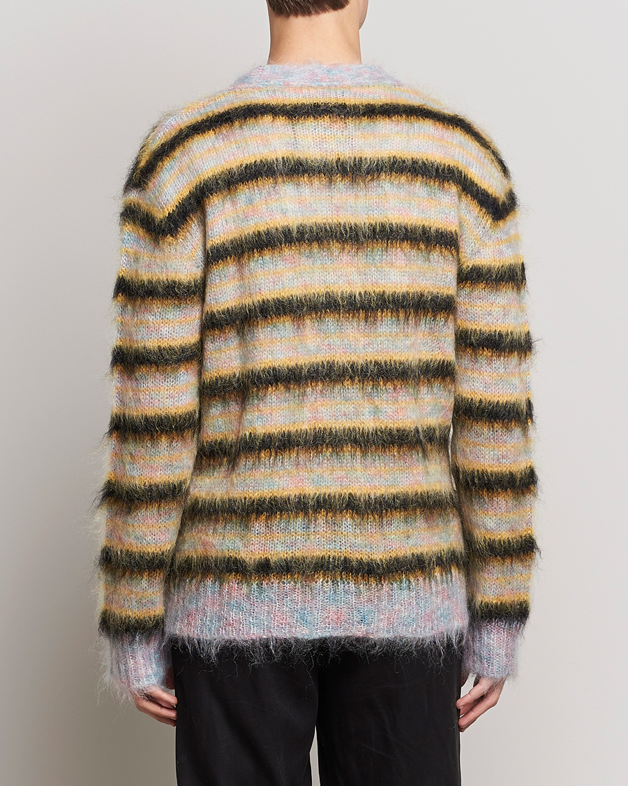 Herre | Trøjer | Marni | Striped Mohair Cardigan Multicolor