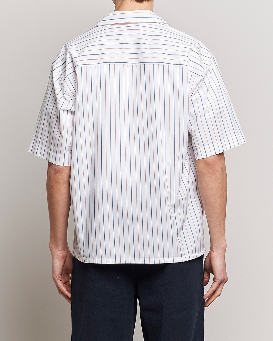 Herre | Skjorter | Marni | Striped Bowling Shirt Lily White